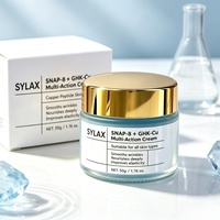 Krim Wajah Anti Kerut Multi-Aksi Custom SYLAX SNAP-8 + GHK-Cu, Menutrisi, Meningkatkan Elastisitas, Semua Jenis Kulit, 50g OEM