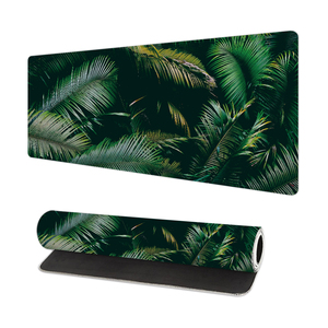 Custom Big Green Leaf XXL Gaming <b>Mouse</b> Pad Professional Large <b>Mouse</b> Pad <b>Computer</b> Game <b>Mouse</b> Mat with Odorless Rubber - Product Image 3