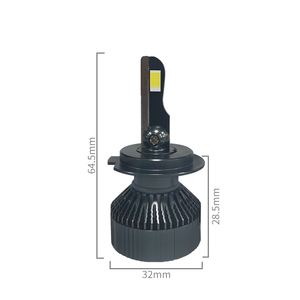 N9B - Ampoule de phare LED haute puissance 45W 6500K 9012/H4/H7 12V IP67 étanche en aluminium aéronautique pour voiture - Product Image 2
