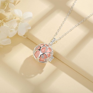 Collier pendentif <span class=keywords><strong>Bola</strong></span>, pendentif motif arbre <span class=keywords><strong>de</strong></span> vie, carillon <span class=keywords><strong>de</strong></span> l'ange, appel mexicain, harmonie, <span class=keywords><strong>grossesse</strong></span> - Product Image 4
