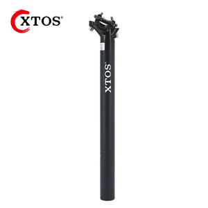 Tija de sillín de aleación de aluminio para bicicleta de montaña XTOS, sillín Shimano de absorción de impactos - Product Image 4