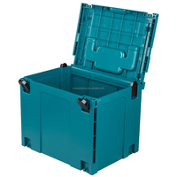 Boîtes à outils empilables de la série MAKPAC, 4 tailles, boîte de rangement en plastique à emboîtement pour tous types d'outils électriques et d'accessoires