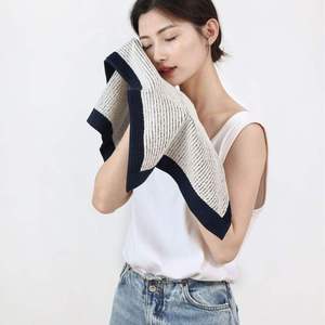 Serviette de visage, dernière vente en gros, style japonais, 3 tailles, velours doux, coton de luxe, serviettes hautement absorbantes, serviettes de bain minimalistes, séchage rapide - Product Image 4