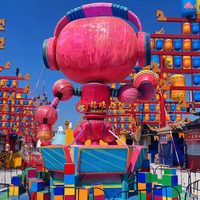 Offres hebdomadaires en plein air étanche nouvel an chinois 2024 décoratif soie tissu Robot défilé Festival lanterne pour l'affichage de noël