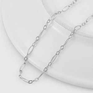 Collier chaîne Figaro en acier inoxydable fait main, doré, haute qualité, bijoux pour hommes et femmes - Product Image 2
