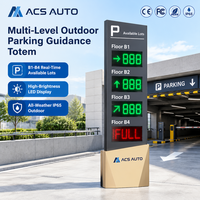 Système de Guidage Intelligent pour Parking Intérieur ACS AUTO avec Détection par Caméra Vidéo pour Garage Souterrain