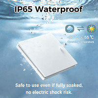 Récepteur sans fil WiFi RF433 10A étanche pour contrôle intelligent de l'éclairage, sans batterie, sans câblage, interrupteur de télécommande intelligent