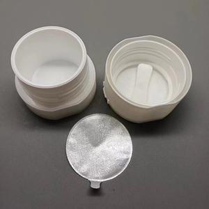 Benutzer definierte Luxus runde spezielle magnetische 100 g Kosmetik verpackung leere Plastik creme Glas für Ton Gesichts maske Hautpflege behälter - Product Image 5