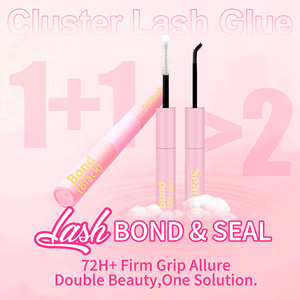 Pegamento para Pestañas en Racimo Resistente al Agua Abonnie, Pegamento de Larga Duración de Marca Privada, Resistente al Aceite, Pegamento y Sellador para Pestañas DIY - Product Image 1