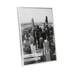 A4 11x17 12x16 hot sell silver metal aluminum picture frame