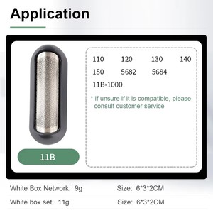 Cabezal de Repuesto para Afeitadora Eléctrica, Impermeable y Recargable, Compatible con <span class=keywords><strong>Braun</strong></span> 11B, Cuchilla de Malla, Cuchilla Única - Product Image 5