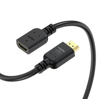 Câble d'extension HDMI 4K en TPE écologique, mâle vers femelle, 18 Gbps, ARC 4K 2160p 60 Hz, vidéo pour téléviseur, projecteur, moniteur