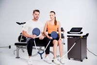 Klinik Ağrı Giderici Pemf Cihazı Pemf Terapisi LOOP İnsan ve Atlar İçin PEMF Matı Paddle TMS Makinesi Rehabilitasyon Vücut Masajı için