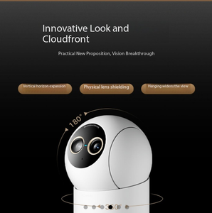 Caméra de sécurité intérieure intelligente avec zoom 4x, zoom hybride 9x, 4K Ultra HD, détection humaine par IA, vision nocturne, fonction Pan-Tilt - Product Image 5