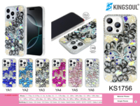 Coque de téléphone portable antichoc KINGSOUL multi-couleurs en TPU+PC à clipser, la plus vendue, pour iPhone 15 Pro Max, 15, 14, 13, 12, 11 et autres modèles
