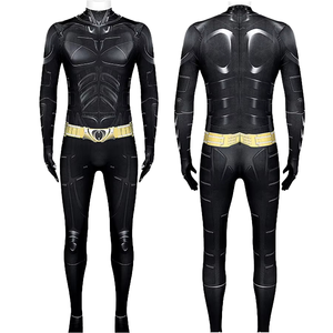 ชุดคอสเพลย์แบทแมนสีดำ ผ้าโพลีเอสเตอร์ แบบจั๊มสูทและรอมเปอร์ สำหรับผู้ใหญ่  ชุดแฟนซีงานเทศกาลยอดนิยม - Product Image 1