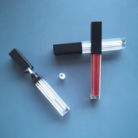 Meilleures ventes vente en gros Tubes de rouge à lèvres personnalisés en vrac étuis de Tubes de brillant à lèvres carrés vides livraison directe