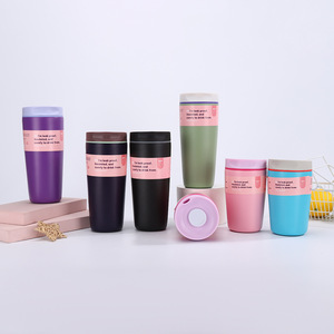 Vaso Térmico de Acero Inoxidable de Doble Pared con Aislamiento y Tapa, Personalizado con Logotipo, de 12oz/20oz, a Prueba de Fugas, para Bebidas Frías y Calientes - Product Image 1