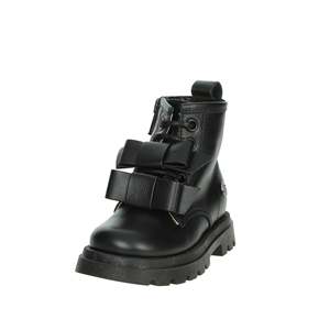 Botas Florens Bambine E5535 Nero hasta la pantorrilla para niñas, de cuero negro - Product Image 6