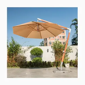 [ZUOAN IMPRESIONANTE] Parasol para exteriores "7" Forma Prevención de viento Más fuerte Jardín al aire libre Hotel Restaurante Paraguas