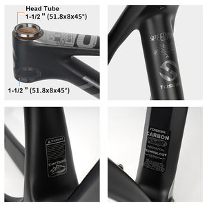 TOSEEK <span class=keywords><strong>Cuadro</strong></span> <span class=keywords><strong>de</strong></span> Bicicleta <span class=keywords><strong>de</strong></span> Montaña <span class=keywords><strong>de</strong></span> Fibra <span class=keywords><strong>de</strong></span> <span class=keywords><strong>Carbono</strong></span> Completa Boost 12*148 Cableado Interno Totalmente 29er BSA <span class=keywords><strong>MTB</strong></span> con Freno <span class=keywords><strong>de</strong></span> Disco Ligero - Product Image 6