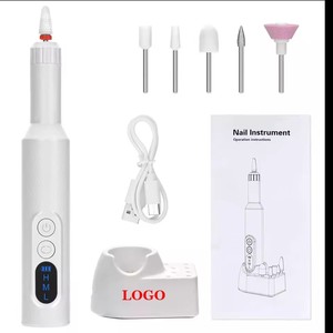 Cordless Electric <b>Nail</b> Drill Machine Rechargeable <b>Nail</b> File Milling Cutter for Manicure Pedicure Remover Sander - Product Image 1