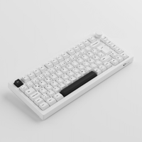 AKKO 5075B Plus 75% ISO Layout Gasket Mount PBT Doubleshot Keycaps mekanik nirkabel Keyboard