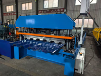 Machine automatique de fabrication de tôles de toiture en zinc, équipement de production de tuiles métalliques par formage à froid