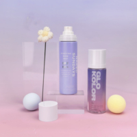 Flacon pulvérisateur en plastique PET cylindrique de 80 ml et 100 ml - Contenant pour produits de beauté et désinfectants