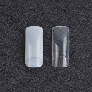 SunelPort - <span class=keywords><strong>Uñas</strong></span> <span class=keywords><strong>Postizas</strong></span> Pre-diseñadas con Logotipo Personalizable, Diseño Cuadrado de Media Cobertura, 100 Piezas en Caja, <span class=keywords><strong>Uñas</strong></span> <span class=keywords><strong>Postizas</strong></span> de ABS <span class=keywords><strong>para</strong></span> Uso en Dedos - Product Image 3