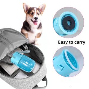 Botella de Agua Plegable para Perros con Filtro de Carbón Activado, para Perros Pequeños, Medianos y Grandes, Tazón de Viaje Portátil a Prueba de Fugas para Mascotas - Product Image 3