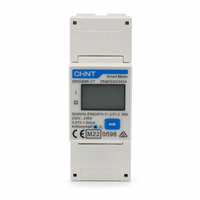Compteur intelligent CHINT DDSU666 1P sur rail DIN 1,5(6)A RS485 Modbus, monophasé, moniteur d'énergie kWh 230V