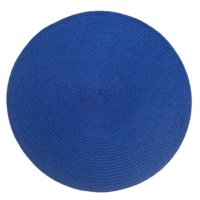 Napperon de Table à manger tissé en polypropylène de couleur unie écologique classique pour une utilisation en cuisine Restaurant Home Hotel