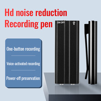 Mini enregistreur vocal avec clip, batterie 24h, enregistrement VOR, commande à une touche, format de poche, MP3 pour les conférences professionnelles, les réunions, l'école, les études