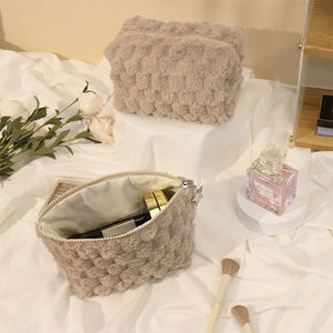 <span class=keywords><strong>Sac</strong></span> <span class=keywords><strong>de</strong></span> maquillage cosmétique <span class=keywords><strong>de</strong></span> haute qualité pour femmes, grande capacité, portable, pliable, avec poignée souple, motif personnalisable, adapté aux voyages - Product Image 3