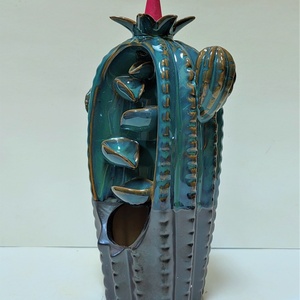 Wholesale Custom Ceramic Incense Burner Porcelain Waterfall <b>Aroma</b> <b>Diffuser</b> for Aromatic Use - Product Image 3
