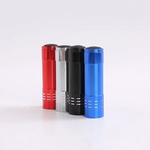 Mini Aluminum Alloy 9 LED Flashlight Lanyard Lettering Custom Logo Outdoor Torch <b>Light</b> WITH <b>Rope</b> - Product Image 3