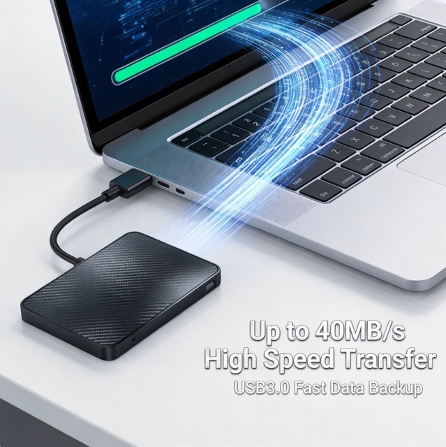 Mechanical HDD External Hard Drive 500GB 1TB 2TB 4TB Portable Disk USB 3.1 Type-C High Capacity Storage for Laptop Desktop