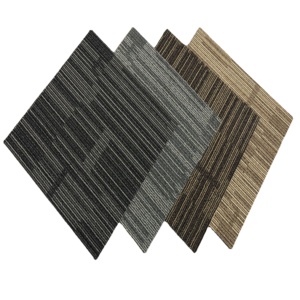 Hiện đại hoa Jacquard phòng ngủ thảm khách sạn sang trọng PP PVC Thảm gạch văn phòng Thương mại và nhà sử dụng vuông gạch thảm - Product Image 6