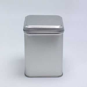 Customized Design square Airtight Tea Tin Canister Food Grade Printing Packing <b>Box</b> Empty sealed square Green <b>Metal</b> Tea Cans - Product Image 5