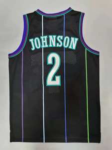 Nouveau <span class=keywords><strong>maillot</strong></span> <span class=keywords><strong>de</strong></span> <span class=keywords><strong>basket</strong></span>-ball <span class=keywords><strong>Charlotte</strong></span> <span class=keywords><strong>de</strong></span> haute qualité, logo cousu, <span class=keywords><strong>maillot</strong></span> brodé, <span class=keywords><strong>maillot</strong></span> personnalisé avec logo - Product Image 3