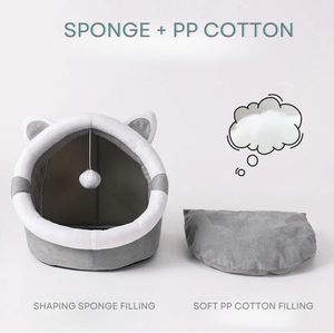 Lit pour chien en plastique court et chaud à la mode classique en vente du fabricant en gros - Product Image 2