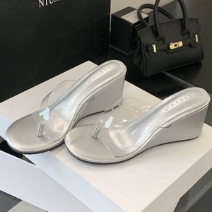 Sandales décontractées pour femmes à imprimé léopard, à bout ouvert, pour les fêtes, talons hauts sexy avec semelle extérieure en TPU, tendance mode printemps-été - Product Image 1