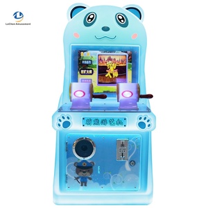 2026 Simpatico Modello Orso Doppio Divertimento Gioco di Tiro a Moneta Attrezzatura da Divertimento Paradiso della Terra di Mezzo per Bambini Inglese 220V - Product Image 5
