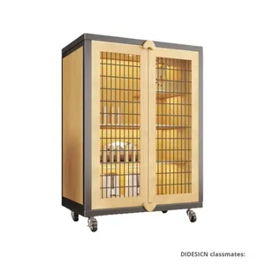 Kattenvilla voor thuisgebruik, milieuvriendelijk, extra groot, ruimte voor vrije beweging, houten deur, kattenkooi, nest, balkon, kattenopvang, huisdierhuis, geschikt voor alle seizoenen - Product Image 5