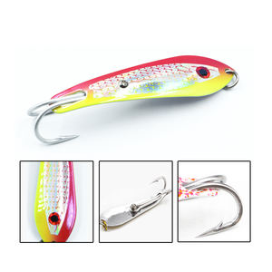 Diepzee Makreel Vissen Trollen Lokken Roestvrij Staal Metalen Lepel Zeevissen Aas 2 "/3"/3.5 "/4"/5 "/5.5"/6 "/7" - Product Image 5