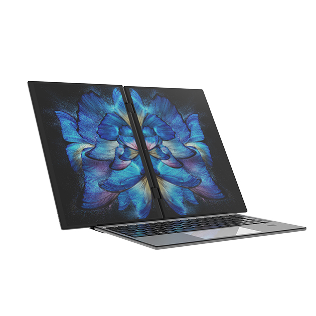 New Intel N95 Dual Screen 360° Yoga Laptop 2 * 14 Inch Touch IPS Windows 11 Pro Mini PC 2 in 1 Notebook WiFi Tablet PC 2 in 1