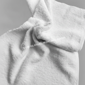 Chiffons en coton pur de qualité industrielle, blancs, réutilisables pour plusieurs cycles de nettoyage - Product Image 1