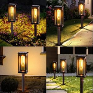 Iluminación de Jardín y Patio con Filamento de Tungsteno LED <span class=keywords><strong>Solar</strong></span> de 1.5W, Resistente al Agua <span class=keywords><strong>IP65</strong></span>, Luz Blanca Cálida, Funciona con Pilas AA, Certificación CE - Product Image 6