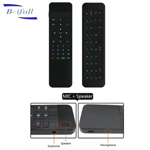 Nhà máy cung cấp 2 trong 1 <span class=keywords><strong>Led</strong></span> phổ <span class=keywords><strong>IR</strong></span> điều khiển từ xa Air Mouse với bàn phím - Product Image 2